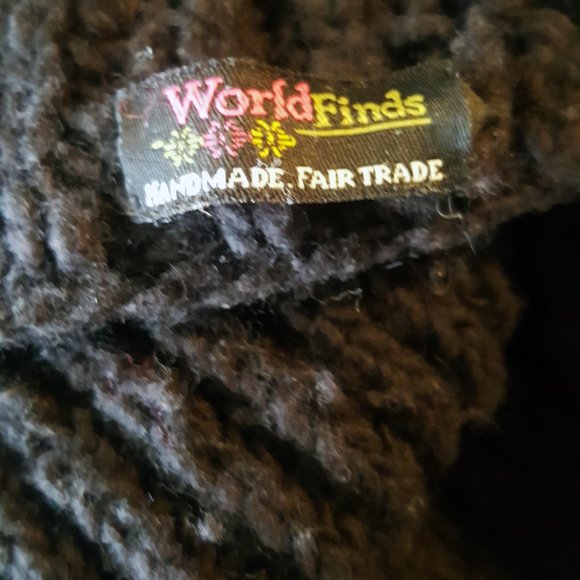 World Finds Fair Trade, Handmade Hood Scarf Combo - Picture 6 of 7